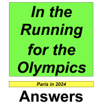 Mathematics Workbook - In the Running for the Olympics